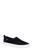 Women's Sperry Crest Creeper Slip-on Sneaker M - Black