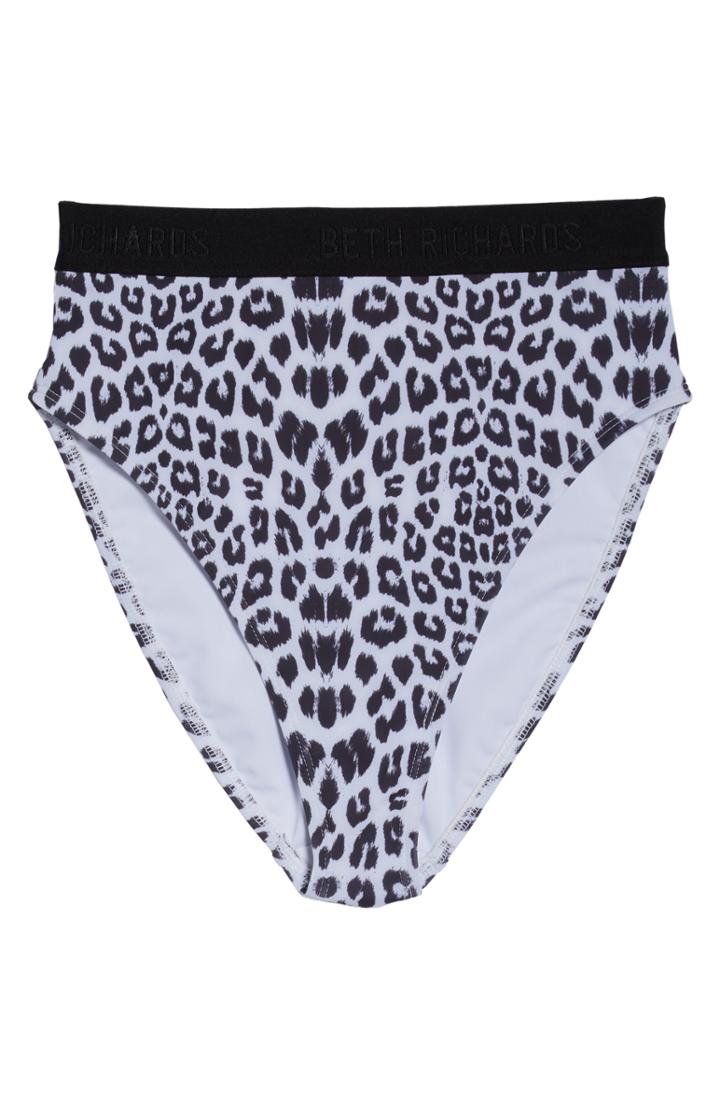 Women's Beth Richards Kim High Waist Bikini Bottoms - Grey