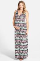 Women's Tart Maternity 'chloe' Maternity Maxi Dress - Pink