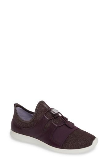 Women's Ecco Sense Toggle Sneaker -5.5us / 36eu - Purple