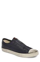 Men's John Varvatos Star Usa Bootleg Linen Laceless Sneaker M - Blue