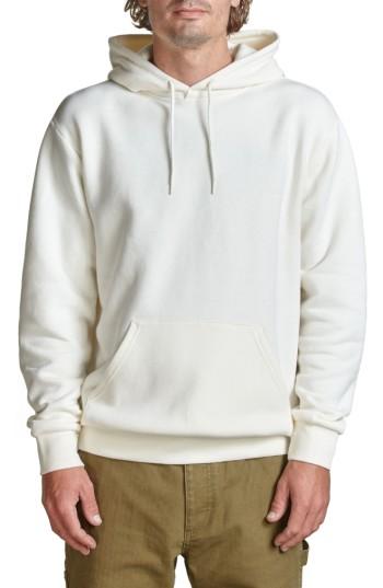 Men's Brixton Basic Hoodie Fleece - White