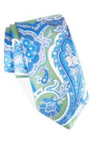 Men's David Donhaue Paisley Silk Tie, Size - Green