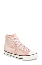 Women's Converse Chuck Taylor All Star Faux Fur High Top Sneakers M - Pink