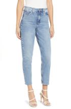 Women's Topshop Autumn High Rise Mom Jeans W X 30l (fits Like 24w) - Blue