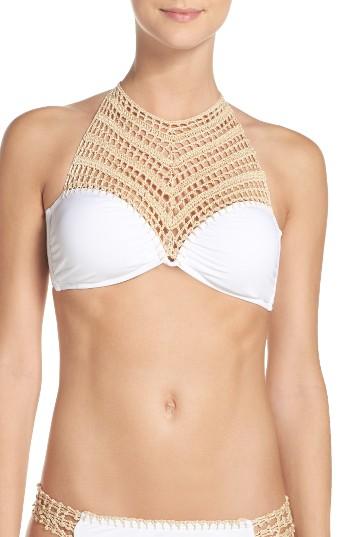Women's The Bikini Lab Crochet Bikini Top