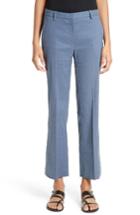 Women's Theory Hartsdale Np Crunch Wash Pants - Blue