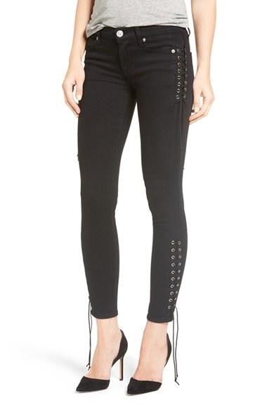 Women's Hudson Jeans Suki Lace-up Ankle Skinny Jeans