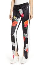 Women's Pam & Gela Fresh Cut Cigarette Pants, Size - Black