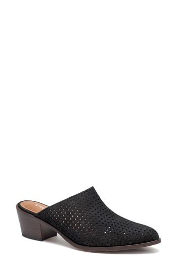 Women's Trask Teresa Perforated Mule M - Black
