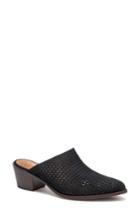 Women's Trask Teresa Perforated Mule M - Black