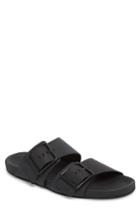 Men's Lanvin Double Strap Slide Sandal Us / 7uk - Black