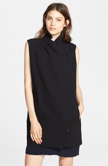 Vince Asymmetric Sleeveless Vest