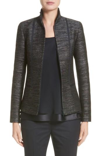 Women's Lafayette 148 New York Edith Jacket - Blue