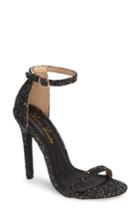 Women's Lauren Lorraine Naomi Ankle Strap Pump M - Black