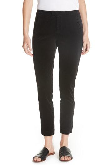 Women's Atm Anthony Thomas Melillo Stretch Corduroy Slim Pants - Black