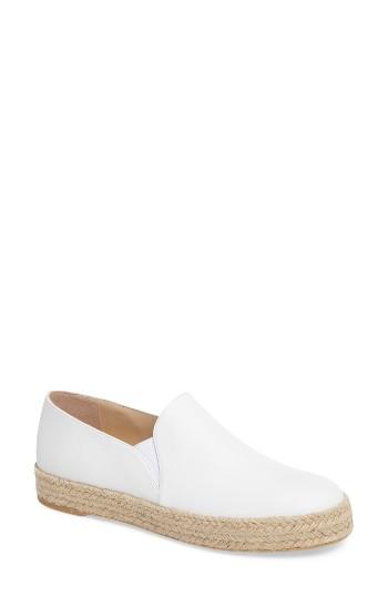 Women's Stuart Weitzman Nugal Espadrille Sneaker M - White