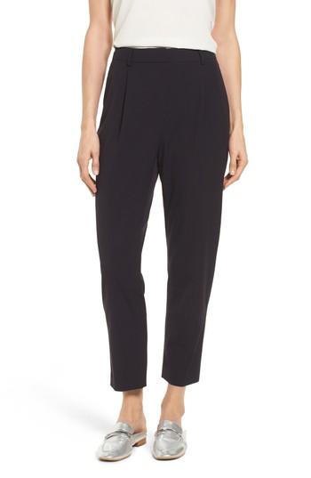 Women's Halogen Relaxed Ankle Pants, Size - Blue