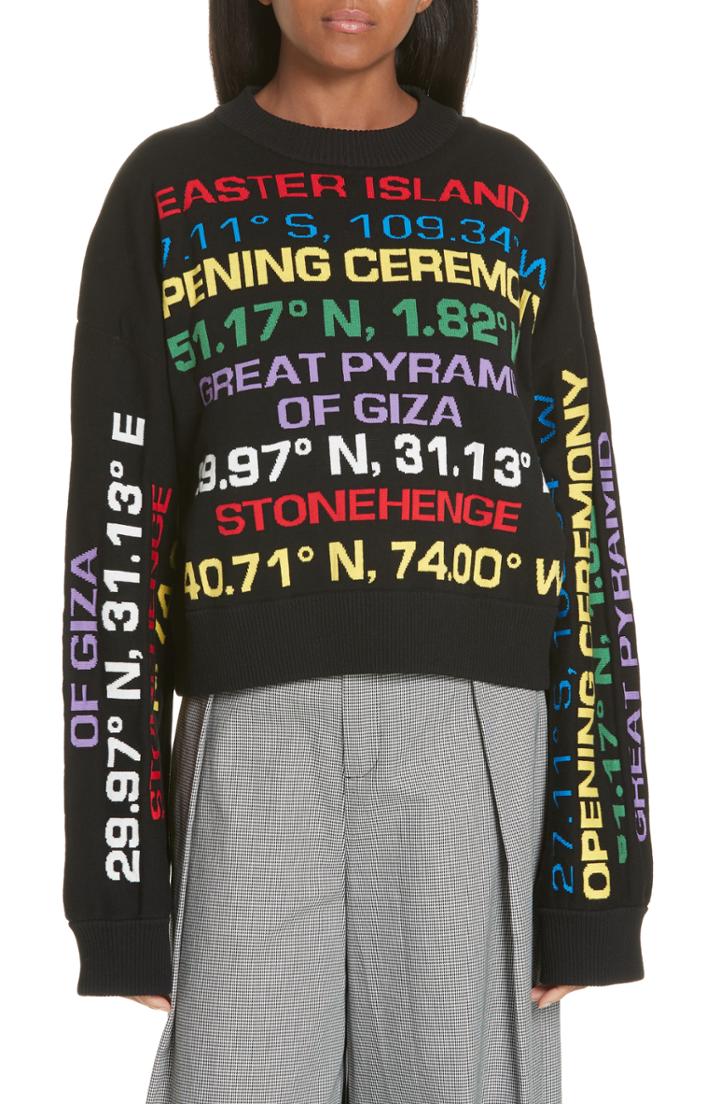 Women's Opening Ceremony Destination Sweater - Black