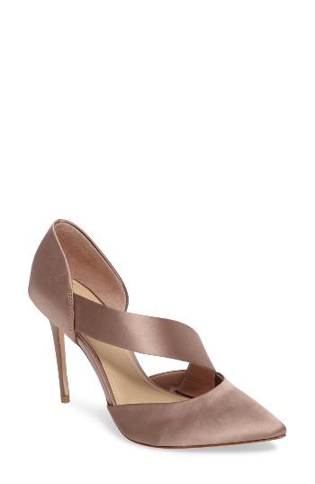 Women's Imagine By Vince Camuto Oya Asymmetrical Pointy Toe Pump .5 M - Beige