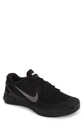 Men's Nike Metcon Dsx Flyknit Training Shoe M - Black