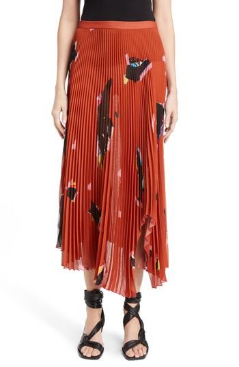 Women's Proenza Schouler Asymmetrical Pleated Skirt