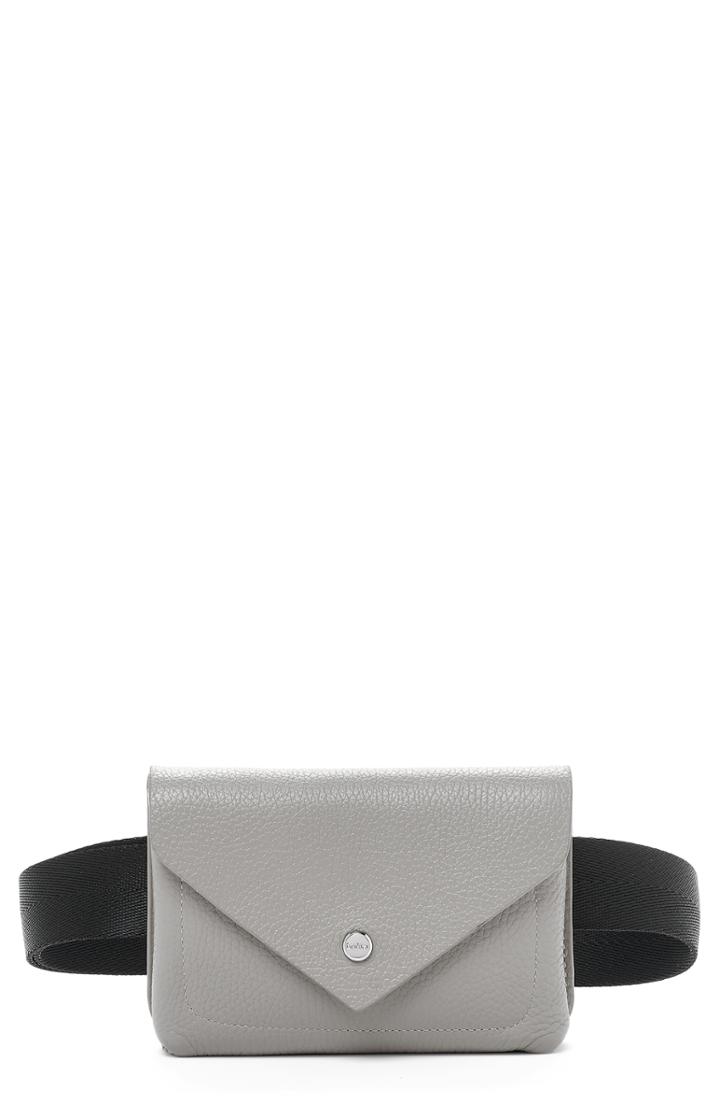 Botkier Vivi Calfskin Leather Belt Bag - Grey