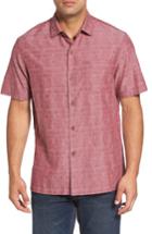 Men's Tommy Bahama Oceanside Woven Shirt, Size - Red