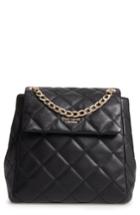 Kate Spade New York Emerson Place - Martina Quilted Leather Backpack - Black