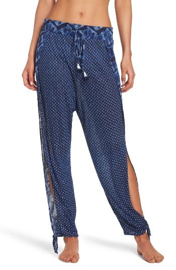 Women's Lucky Brand Nomad Ankle Tie Cover-up Pants