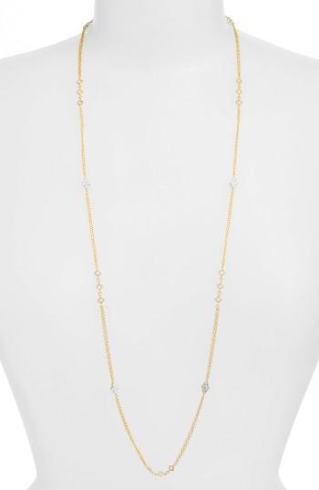 Women's Freida Rothman Visionary Vermeil Station Necklace