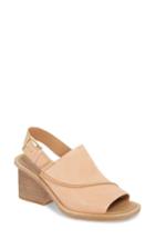 Women's Clarks Bermudan Block Heel Sandal M - Beige