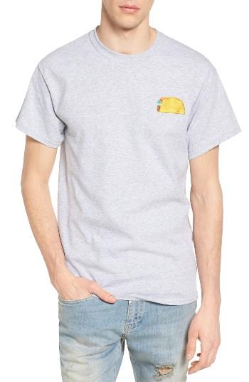 Men's The Rail Embroidered T-shirt - Grey