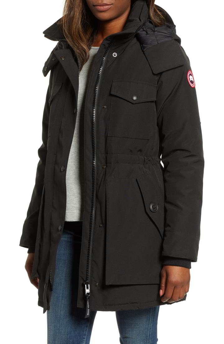 Women's Canada Goose Gabriola Water Resistant Arctic Tech 625 Fill Power Down Parka (2-4) - Black