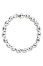 Women's Tory Burch Rivire Crystal Collar Necklace