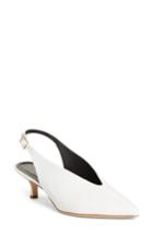 Women's Tibi Lia Slingback Pump .5 Eu - White