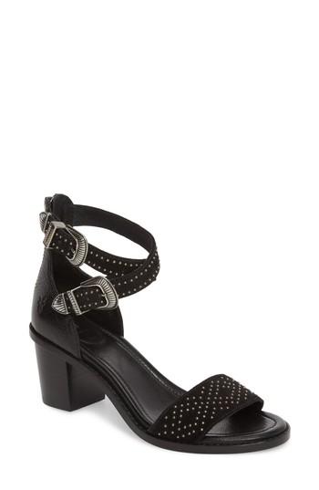 Women's Frye Brielle Western Sandal M - Black