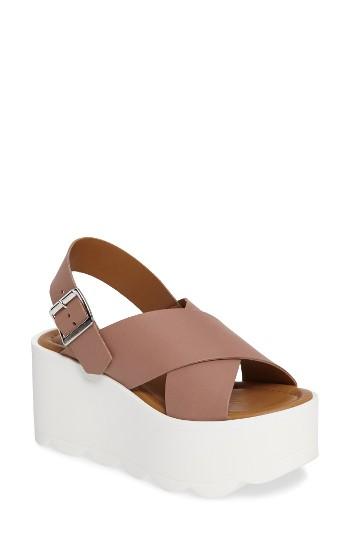 Women's Steve Madden Gigi Platform Wedge Sandal M - Pink