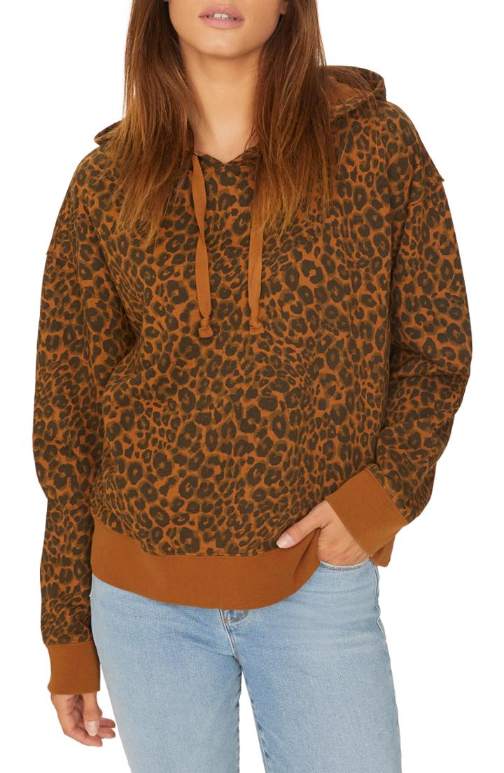 Women's Sanctuary Venice Leopard Print Hoodie