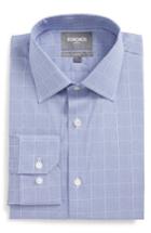 Men's Bonobos Jetsetter Slim Fit Plaid Dress Shirt .5 34 - Blue