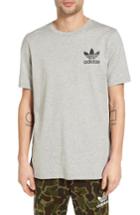 Men's Adidas Originals Longline T-shirt - Grey
