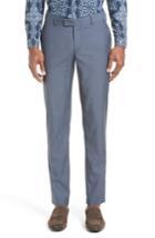 Men's The Kooples After The Rain Wool Tab Waist Pants Eu - Blue