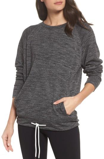 Women's Zella Draw Em In Pullover, Size - Grey