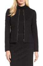 Women's Boss Kanelli Jacquard Jacket R - Black