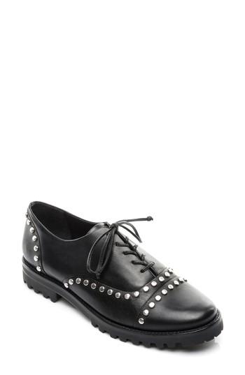 Women's Bernardo Footwear Owen Oxford .5 M - Black