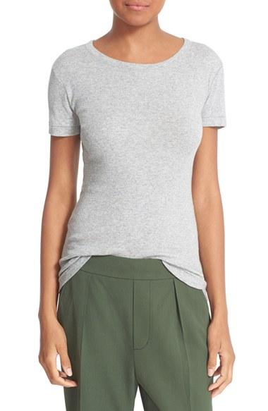 Women's Vince Pima Cotton Tee - Metallic