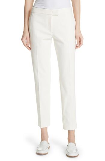 Women's Joseph Finley-gaberdine Stretch Pants Us / 36 Fr - White