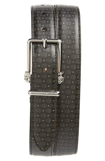 Men's Alexander Mcqueen Coated Canvas Belt 5 Eu - Multicolor
