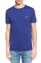 Men's Lacoste Pima Cotton T-shirt (xs) - Blue