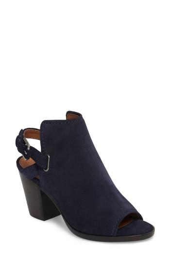 Women's Frye Dani Peep Toe Bootie M - Blue